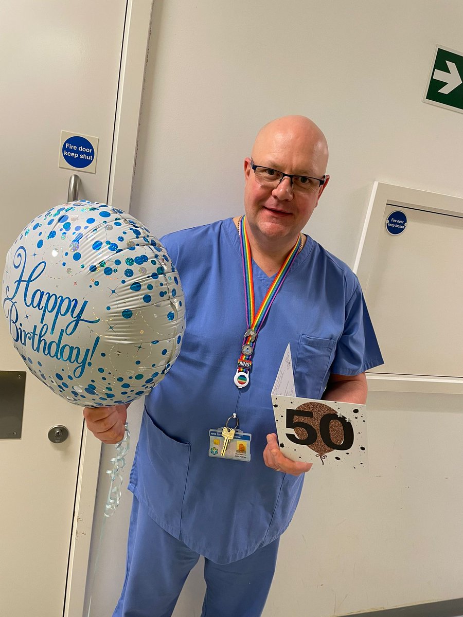 Wishing our John a happy, special birthday. John is one of our Senior Anatomical Pathology Technologists (APTs) and is passionate about training and educating staff and students in how we care for our patients in the mortuary. Enjoy your well deserved week off ☀️🥳 @BthPathology