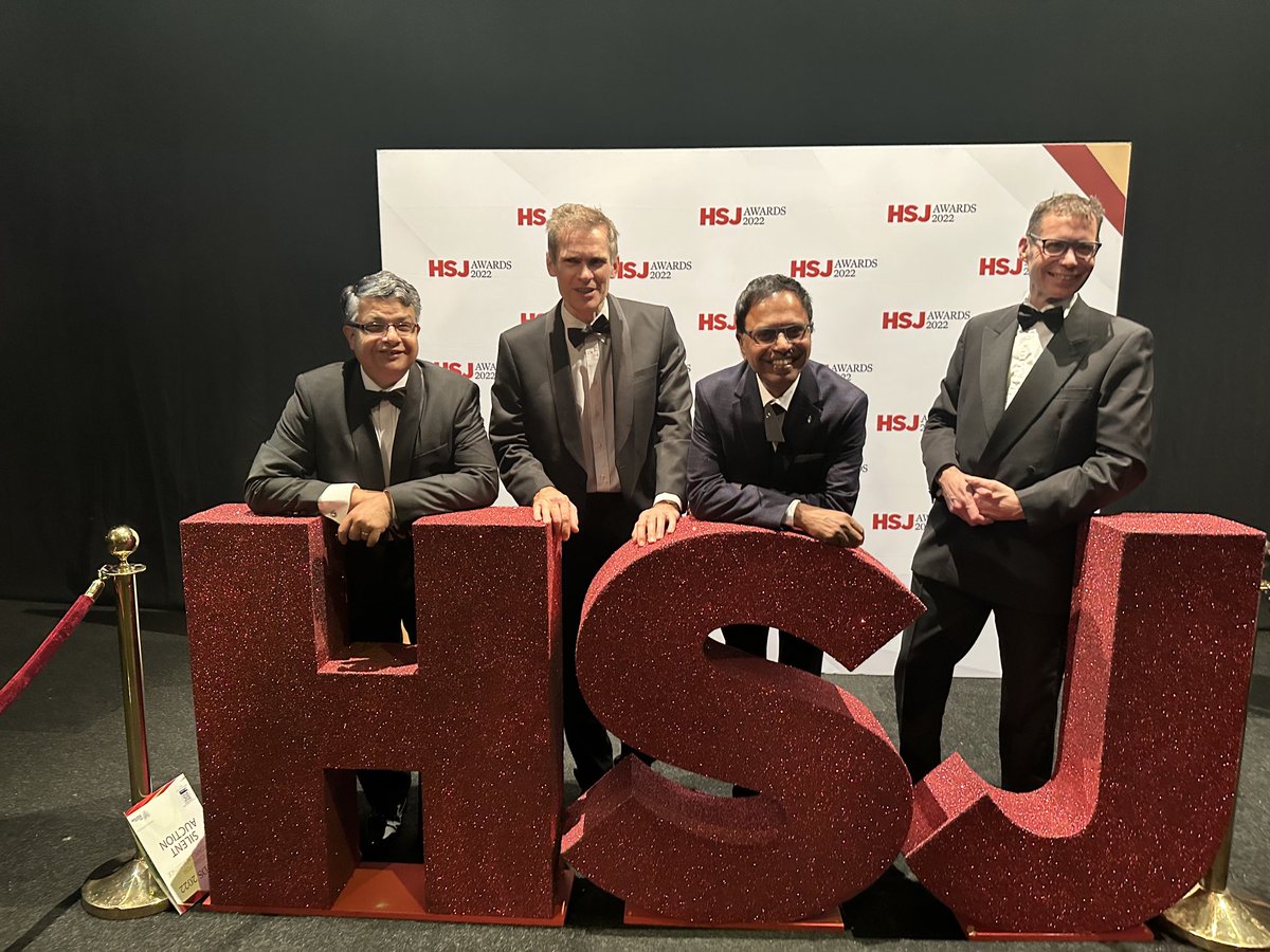 #HSJ Awards, London