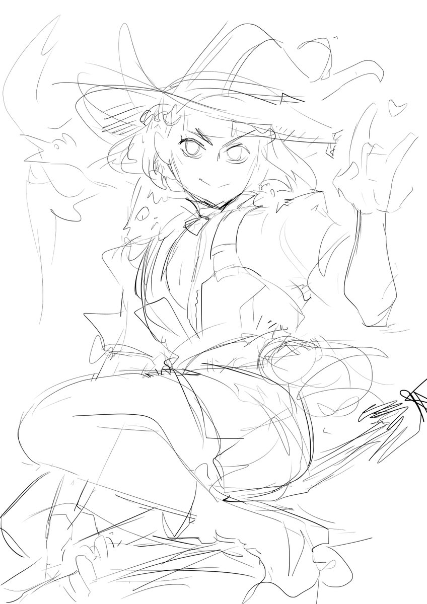 As promised, I'm starting to work on the October illustration my patrons and kofi donators voted for, which was Witch Bruno! I'll start in a few minutes and stream for 2 hours!

 https://t.co/AnZPr0Zl4s 