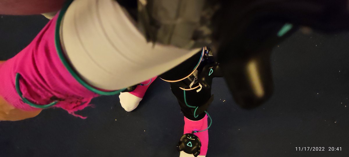 NjnaGrimsdottir's tweet photo. Built out new power line rigging for dancing.  Should be able to go indefinitely now by just swapping out the 2x 30000mAh batteries in the backpack.  Gooooooo. #fevr #fevrtwt #njna #vr #irl #gearpix #vrgear #dance https://t.co/xEf0CUxBGv
