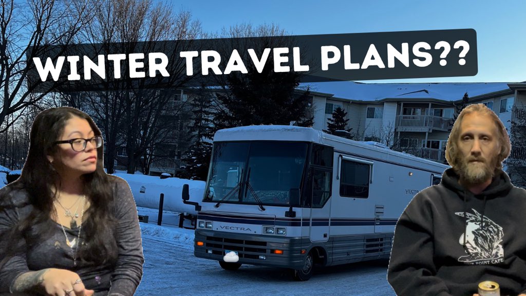 #Winter snuck up on us again. In #Minnesota the weather changes fast. Problem is we still haven’t figured out what we’re gonna do. Come watch us figure it out in real time. #RV #Winnebago #RVLife #Nomads #FullTimeRV #RVCouple #RVVlog https://t.co/8xCmInbW0J https://t.co/wCcjbLLx3f