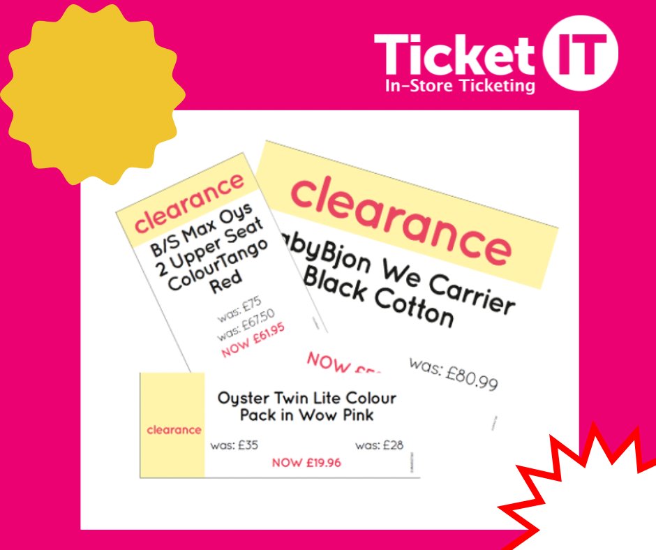 TheTicketIT's tweet photo. Holiday promotional and special offer tickets generate excitement and buzz among your customers. Ticket-IT allows you to communicate creative promotions with enticing offers, keeping you ahead of the competition. #TicketIT #InStoreTicketing  #shelfedge #retailticketingsystem https://t.co/2Z3qUVFZJb