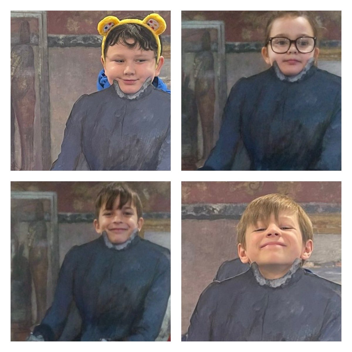 KCEclasses456's tweet photo. Who knew Pudsey Bear was around in 1886 when Degas was painting! Class 6 absolutely loved their time at Kirkby Gallery today. They produced some wonderful pieces of artwork. Thanks, as always, to Tina for sharing her expertise with the children #kcert @galleriesmuseum https://t.co/vptdG2JkEj