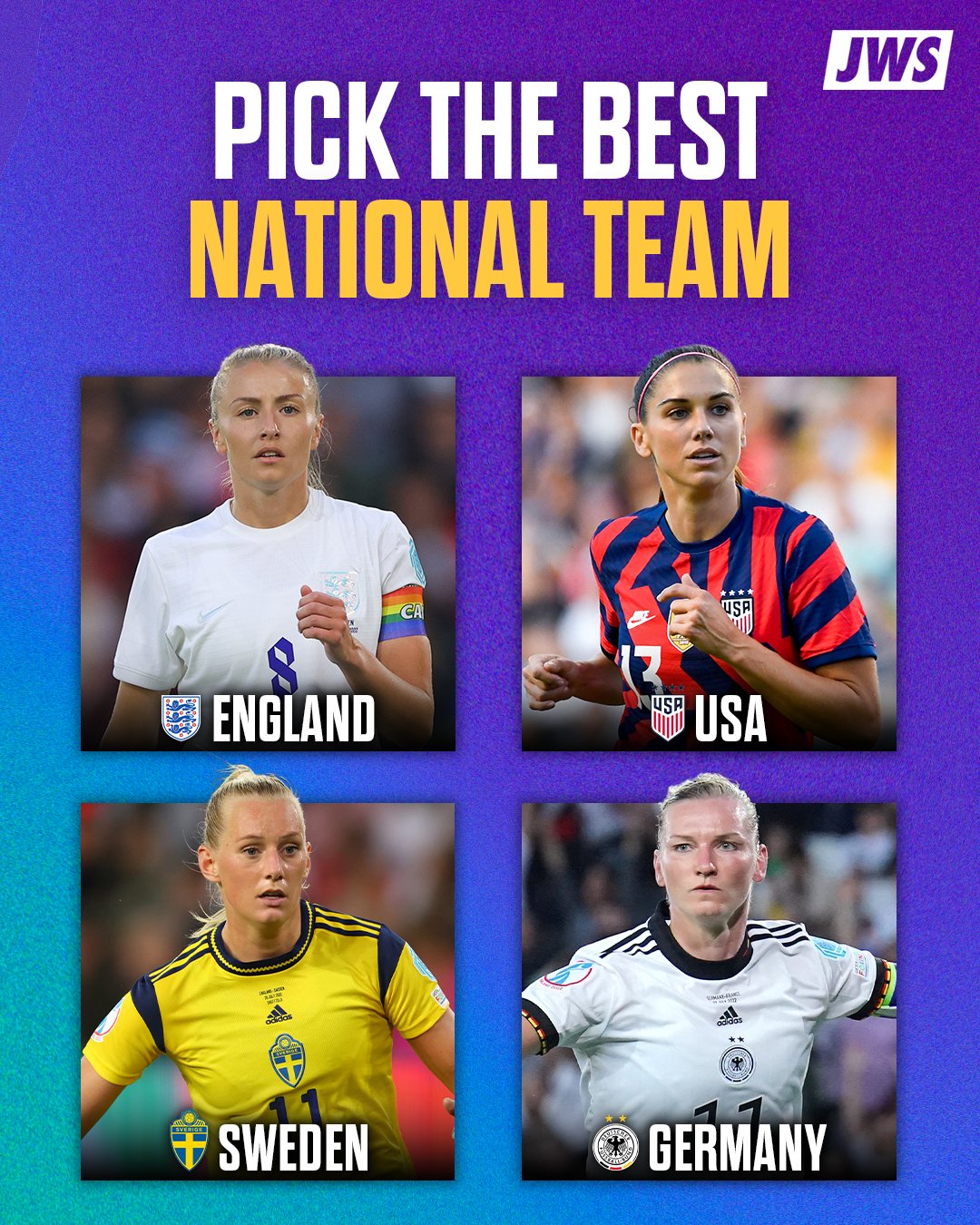 Just Women’s Sports on Twitter "Who's the best team in international