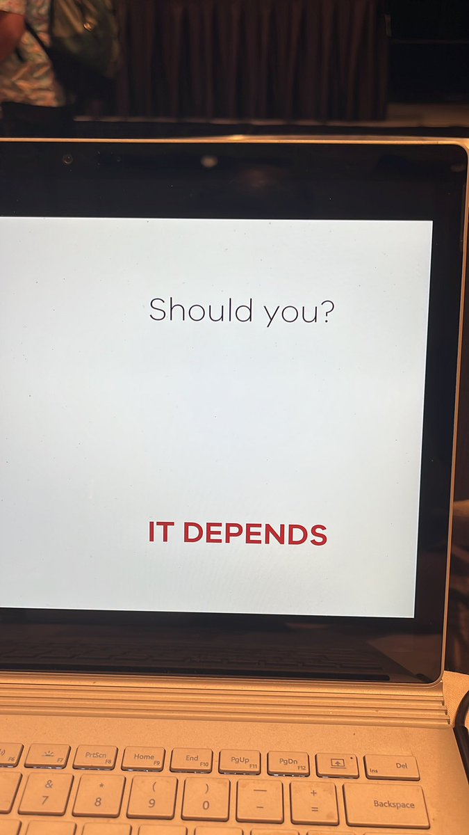 JamesMcG_MSBI's tweet photo. Glad to see that @patrickdba will be speaking at the same time as me so I don’t have to worry about the unintended consequences of this slide…. #BIPowerHour https://t.co/eTHLK3THqo