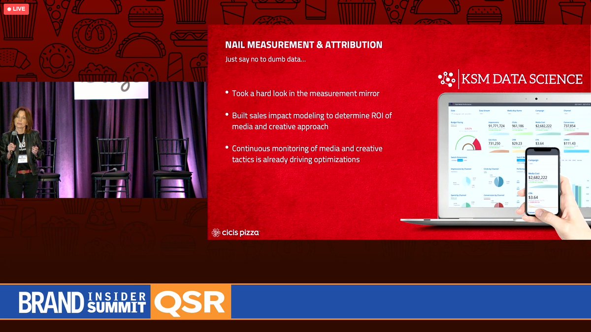 There's a lot of data out there. It's easy to fall into over-engineering. Instead, invest in the right tech to simplify and centralize your data streams. Then, trust those tools and your team to leverage your most important insights. <a href="/CicisOfficial/">Cicis Pizza</a>
 #MediaPostInsiderSummits