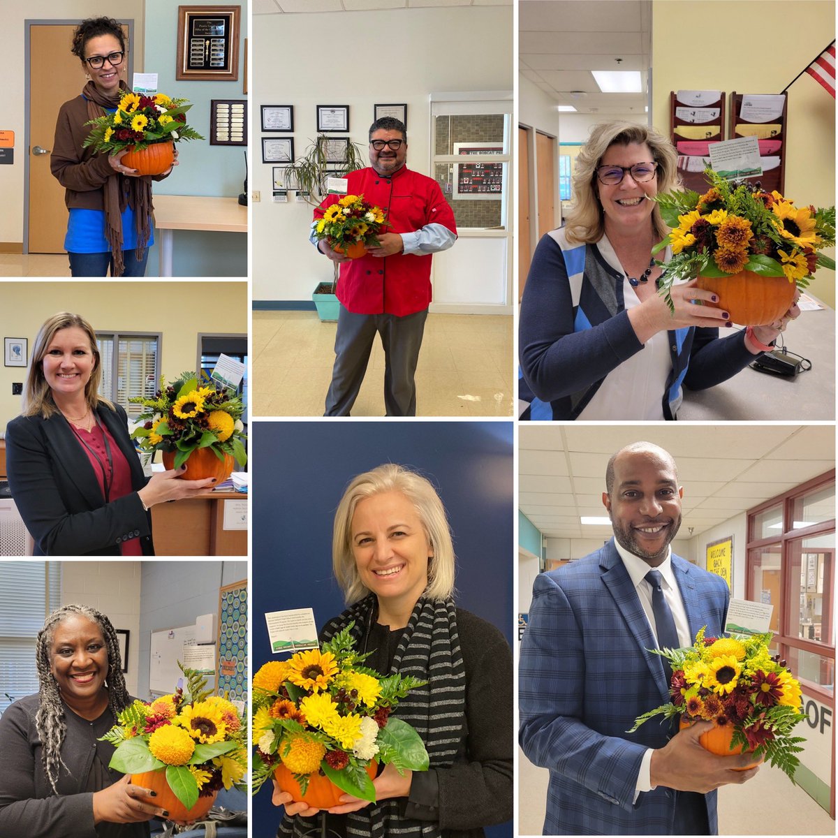 Thomas4Leaders's tweet photo. November is a time to show our thanks &amp; appreciation. 

Our horticulture classes made beautiful flower arrangements for our cluster schools to show our thanks! 
We are the QO Cluster &amp; ALWAYS better together! @VCNajera @RCESPrincipal @Principal_FRES @Rose_S_Alvarez @qohshortclub https://t.co/4QvRwikpV5