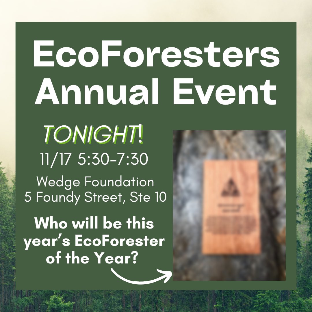 EcoForesters's tweet photo. We hope to see you soon! 🙌 https://t.co/KFdLkXReJZ