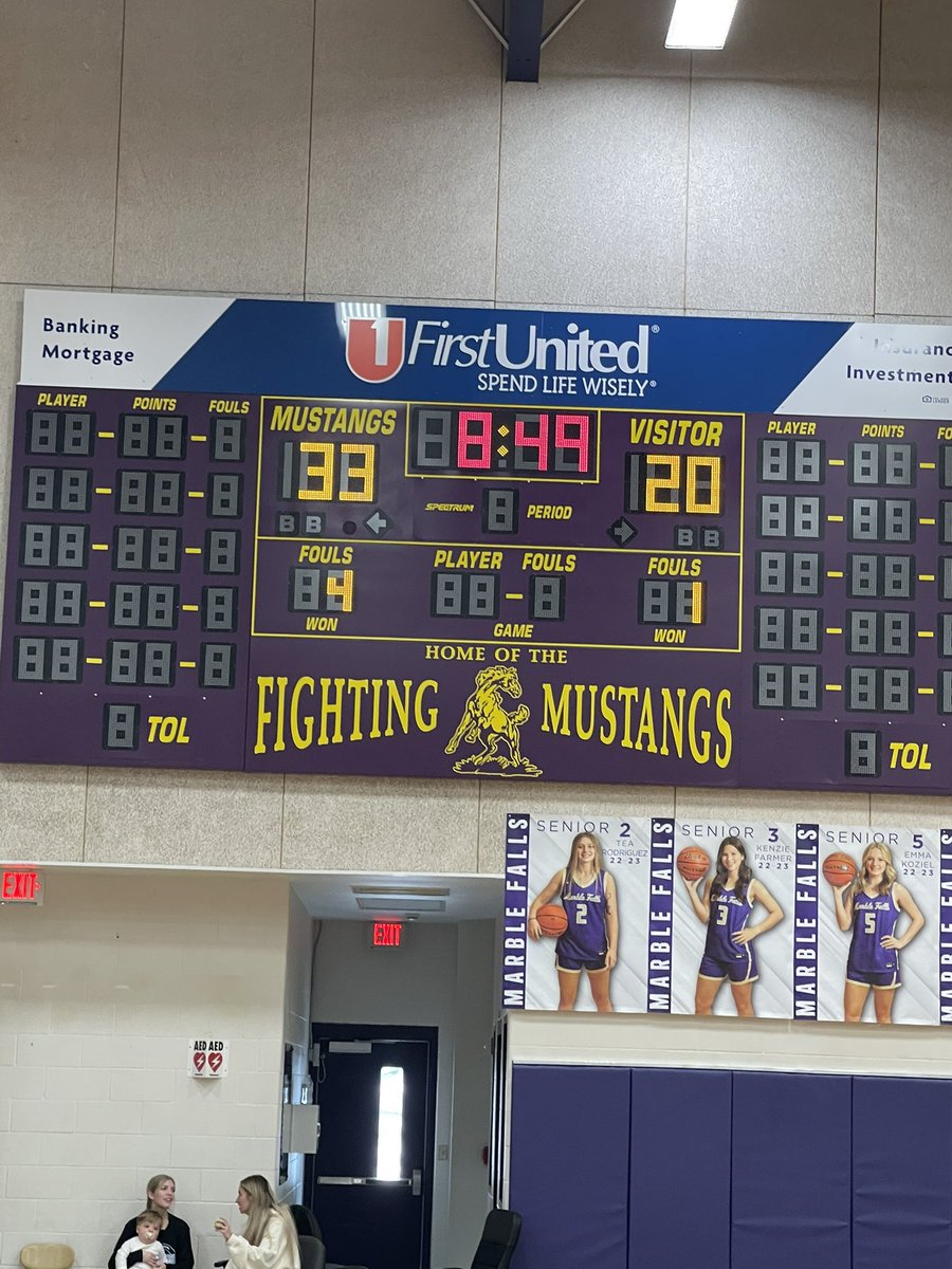 Hutto and Taylor get set for the second half. Hippos lead by 13. #HCC2022