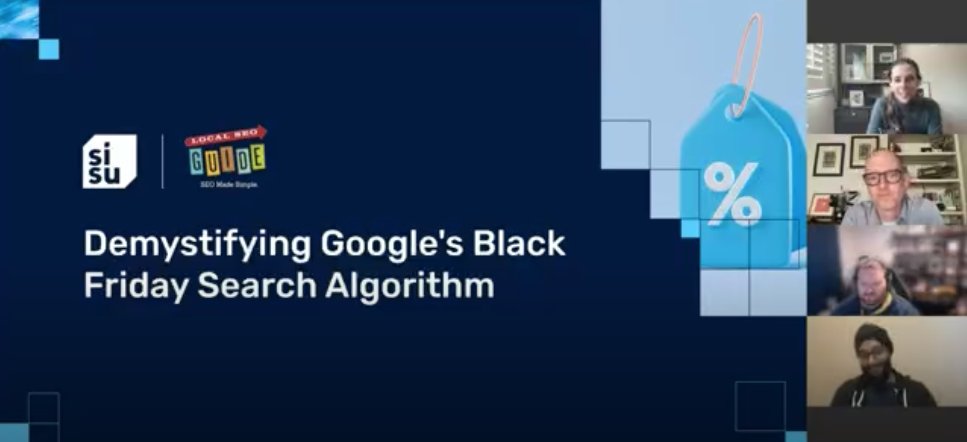 Thanks so much to Local SEO Guide's Andrew &amp; Karl, as well as my Sisu buddy Anmol for joining our webinar this morning to discuss using decision intelligence to analyze &amp; (more importantly) improve SEO title tag ranking📊

ICYMI - check out the recording it.ly/3O504fL