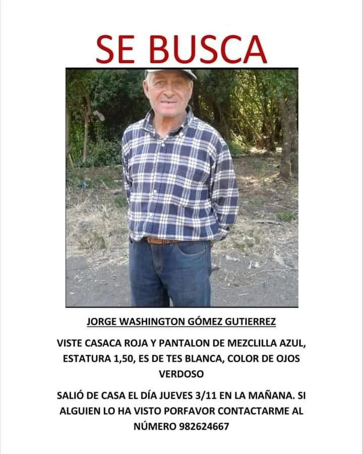 Personas Extraviadas 🇨🇱#LeyExtraviados tweet media