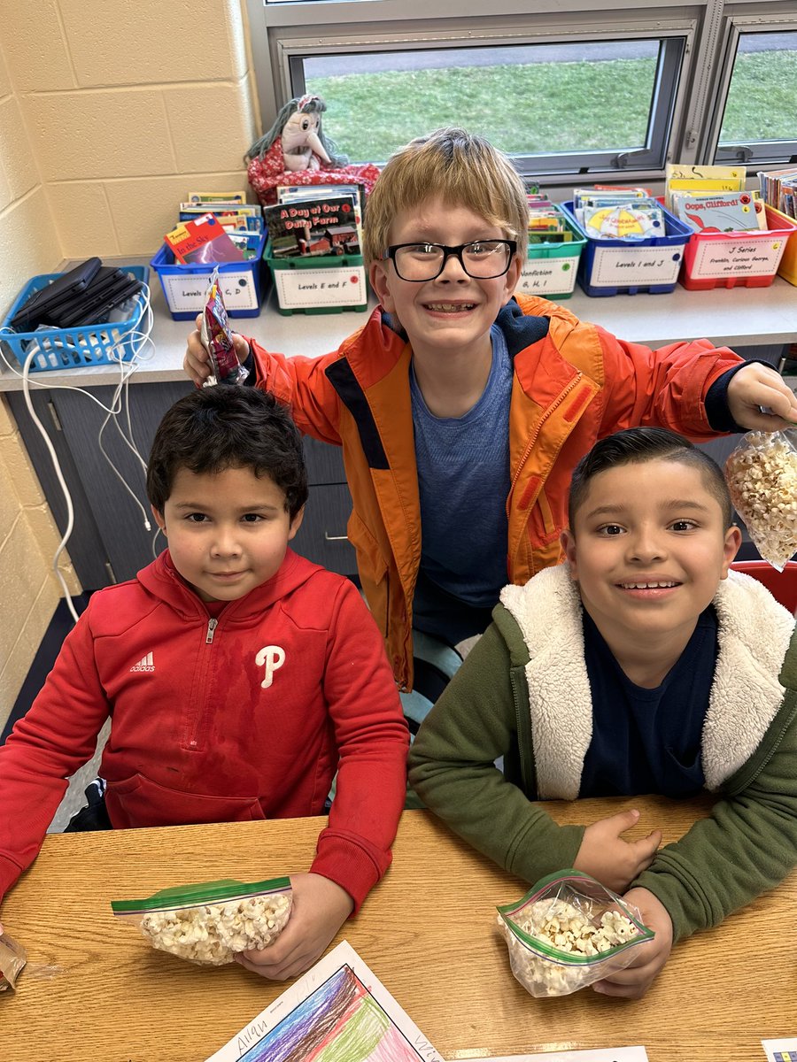 Today we learned about corn and the Native Americans. Thank you to Student Council <a href="/amolettiere/">Anthony Molettiere</a> for sponsoring Maize Day at EMC!