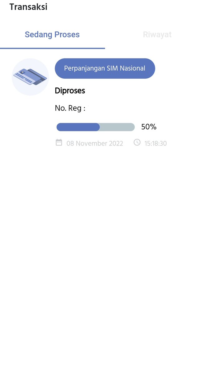 Halo admin <a href="/korlantasid/">Digital Korlantas</a> mau bertanya,saya proses perpanjang sim online tapi status masih50% (diproses)terus.Kalau nanti sampai lewat dri tanggal masa berlaku sim habis,apakah itu sudah terhitung sudah diperpanjang ya?Takutnya nanti kelewat tanggal masa berlaku dan sim malah mati.