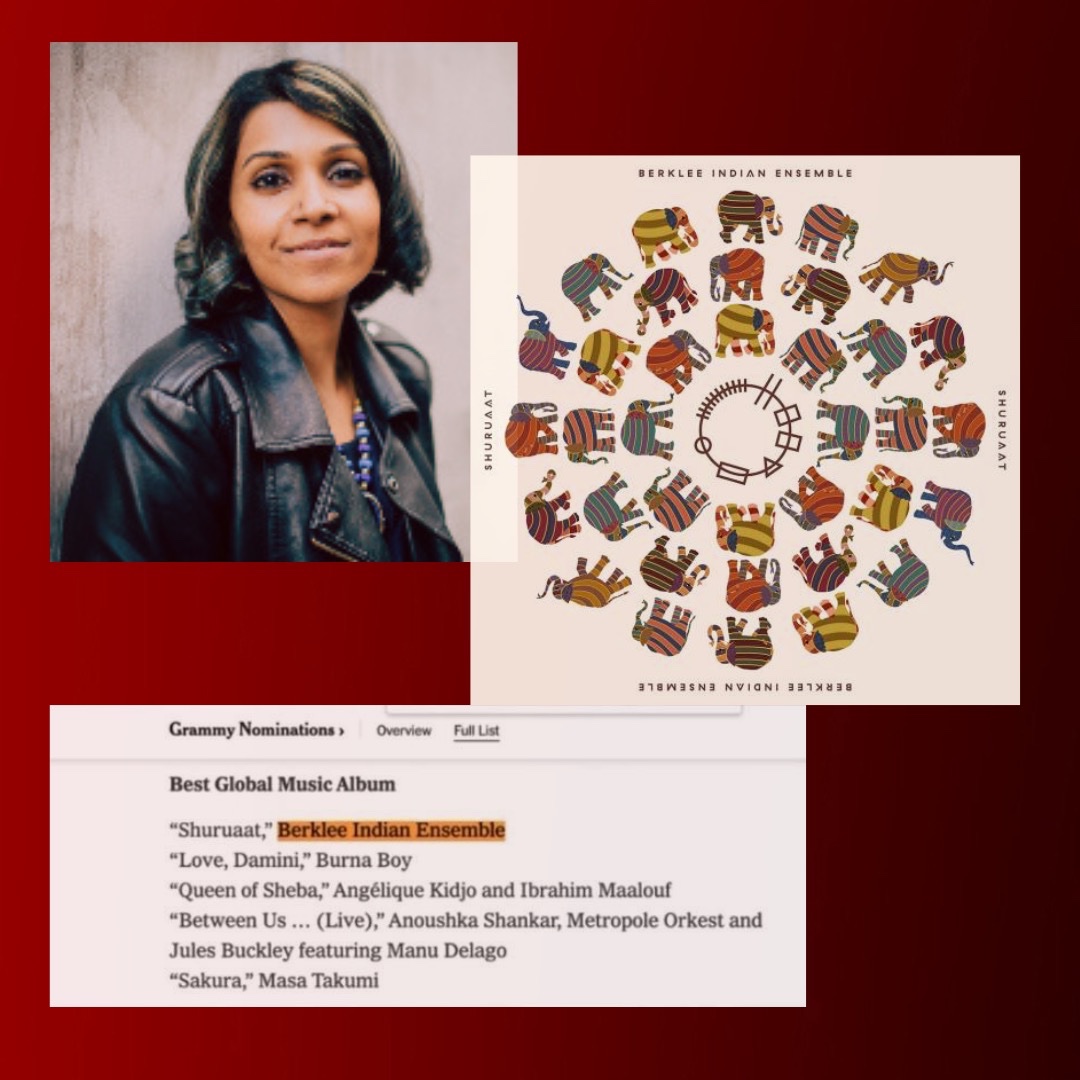 Congratulations to #HypokritFam member <a href="/rinimusic/">Rini</a> and <a href="/BCMIndianEns/">Berklee Indian Ensemble</a> on their Grammy Nomination for Best Global Music Album🎉🧡 Rini collaborated with Hypokrit on Bollywood Kitchen in 2021!