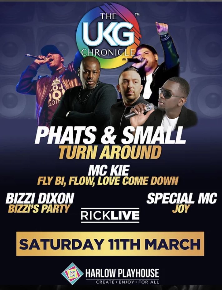 Bizzi Dixon (@bizzidixon) on Twitter photo Looking forward to performing again at <a href="/harlowplayhouse/">Harlow Playhouse</a> on 11/03/23. GET YOUR TICKETS NOW!! #ukg #garage #harlowplayhouse Looking forward to performing again at <a href="/harlowplayhouse/">Harlow Playhouse</a> on 11/03/23. GET YOUR TICKETS NOW!! #ukg #garage #harlowplayhouse