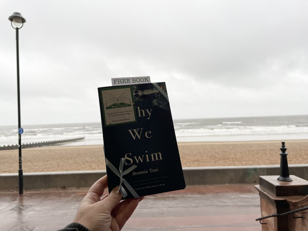 As part of our nationwide #COPBookFairies activity @the_bookfairies are sharing hundreds of incredible books related to climate change, activism and caring for our planet! 

Who will be lucky enough to find this copy of #WhyWeSwim by @bonnietsui? 

#GreenBookFairies