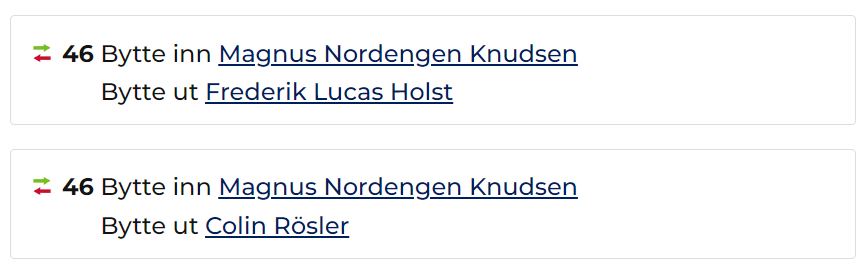 havremunken's tweet photo. @nff_info Liten kvalitetssikring; sjekk siden for årets første seriekamp på https://t.co/punaULQUT7:

https://t.co/vakcfKG3Np

Magnus Nordengen Knudsen kom neppe inn for to andre spillere? :) https://t.co/LQJ4p4NiqC