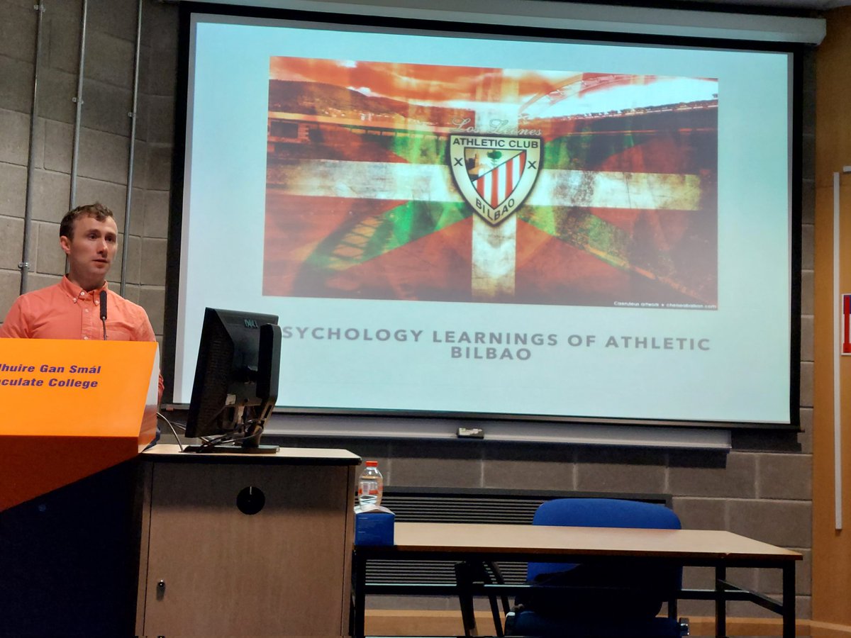 Excellent talk this evening by John O’Neill explaining how psychology can help build great sports teams @PsychologyMIC @STEM_MIC @LimerickSciFest #SportPsychology @MICLimerick