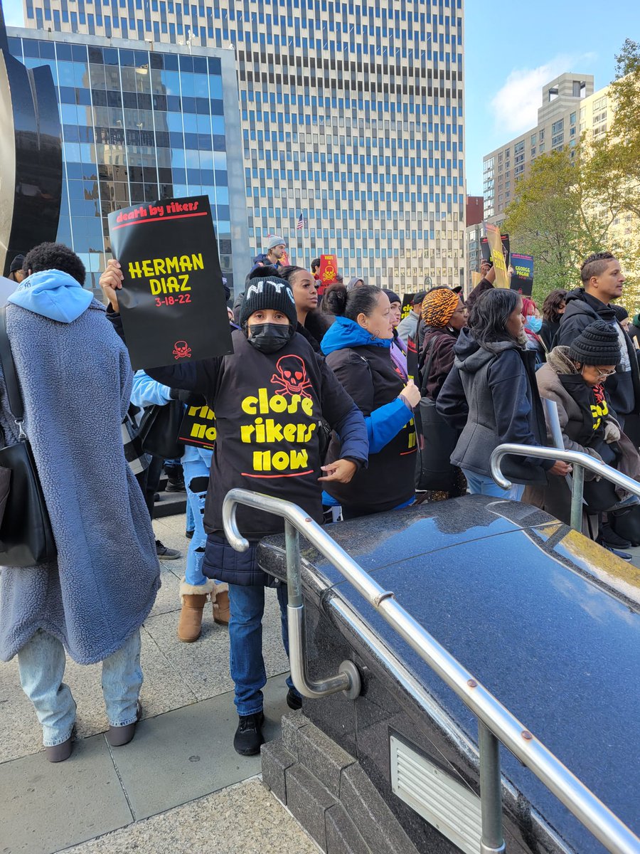katalcenter's tweet photo. Today's protest may be over, but we're not done fighting to make sure Rikers is shut down.

Take online action with us to demand that @NYCMayor close Rikers Island 👇🏿

https://t.co/cWU5CxwNAc

#CloseRikers #CutShutInvestNY https://t.co/XKRH39k8TW