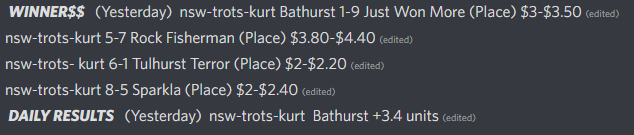 racebk_com's tweet photo. @KurtBTips coming off a winning night at Bathurst -
get BOTH Albury and Dubbo for just a tenner today
https://t.co/MsNZFW6GWp https://t.co/fM8R4okU64