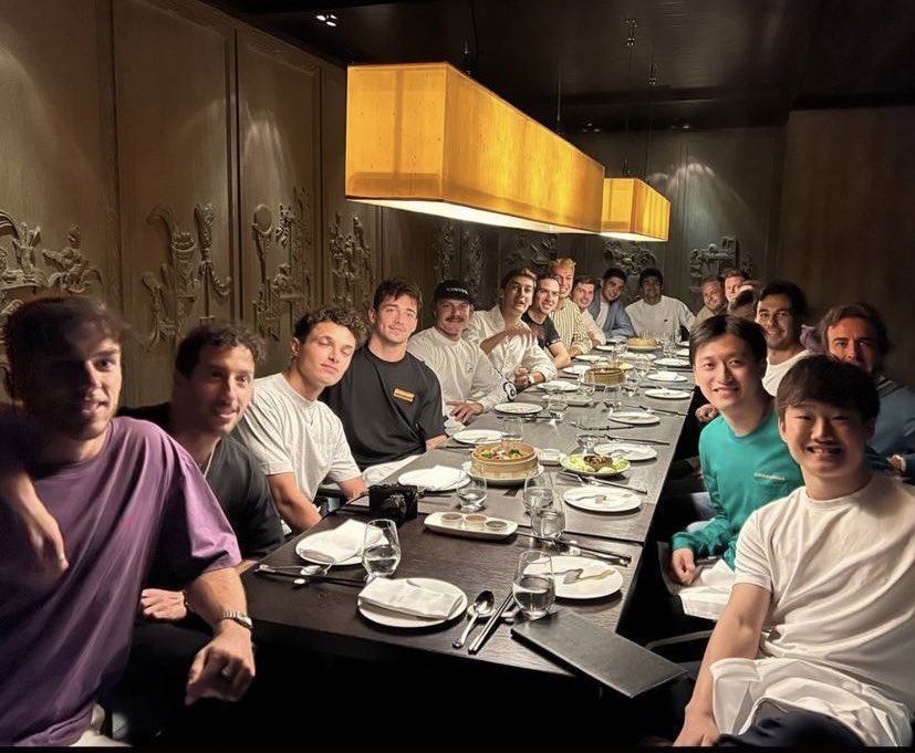 High5Forever's tweet photo. F1 twitter having a breakdown about the Seb goodbye dinner is not how I expected Thursday night to go but I welcome it https://t.co/C3x7VNvClu