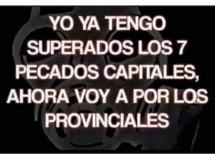 #HumorConMoraleja 
Cuando se va más allá, 
tras superar los pecados capitales ...😅