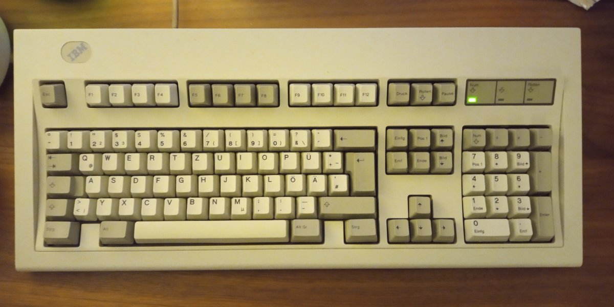 ParanoiaPnC's tweet photo. It's actually authentic sound from my beloved Model M 🥰 https://t.co/KlfpgOQVNr