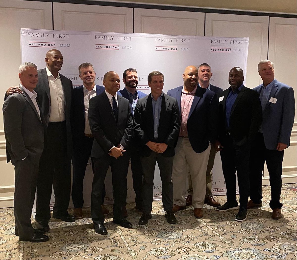 bmorrell87's tweet photo. Fantastic time today with some of Cobb’s best dad’s at the @AllProDad event @cherokeetcc1 !! Great to hear from @TonyDungy about how important it is to be a dad &amp; be a positive role model for your kids! Thx to our @AllProDad Team Captain Andrew Cox for the invite!! https://t.co/bOvEXiKAmk
