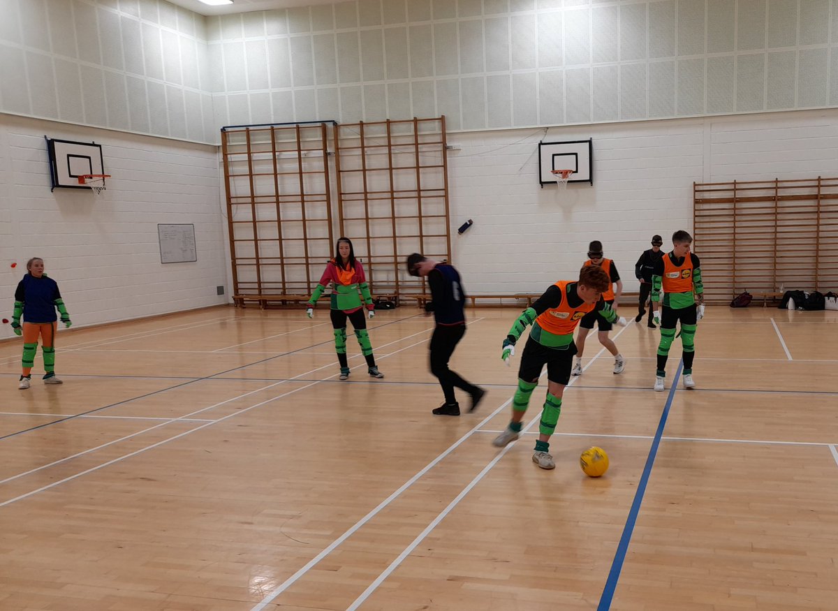 1st yrs enjoyed learning from the perspective of both ends of the life cycle today. FUNdamental activities, followed by walking football and netball, wearing age simulation suits! @uwshls @UWS_Sport #sportforall #walkingfootball #walkingnetball  #fundamentals