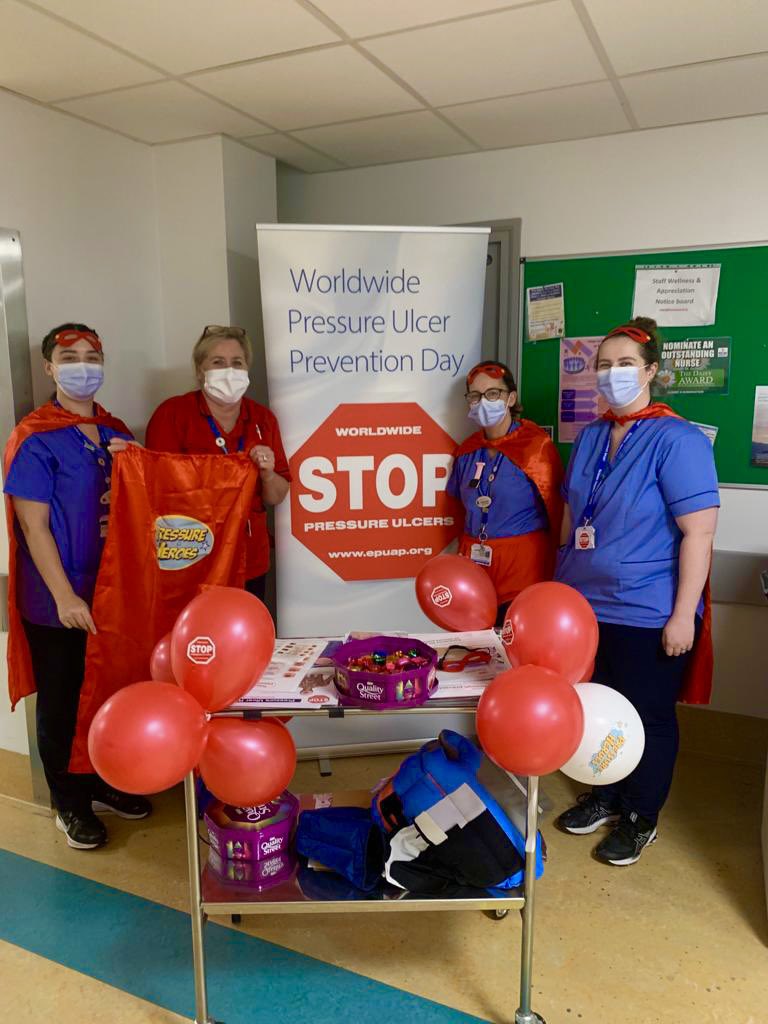 Well done TVN team for promoting Worldwide Pressure Ulcer Prevention today <a href="/Beaumont_Dublin/">Beaumont Hospital</a> You do an amazing job every day in educating and supporting our staff on the prevention of Pressure Ulcers. <a href="/Beaumont_Dublin/">Beaumont Hospital</a> @BeaumontMag4E <a href="/RCSI_FacNurMid/">RCSI Faculty of Nursing & Midwifery</a>