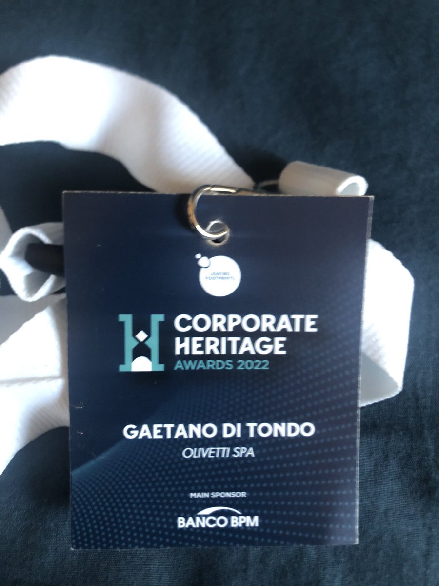 La #storiadiinnovazione #olivetti vince un altro premio oggi in @Confindustria su #CorporateHeritage attraverso il racconto di #Brand e #Prodotti 

@ArchOlivetti @OlivettiOnline @Fond_A_Olivetti @Museimpresa @ConfindCanavese @IvreaUnesco @Ivrea2022 @regionepiemonte @CittaMetroTO