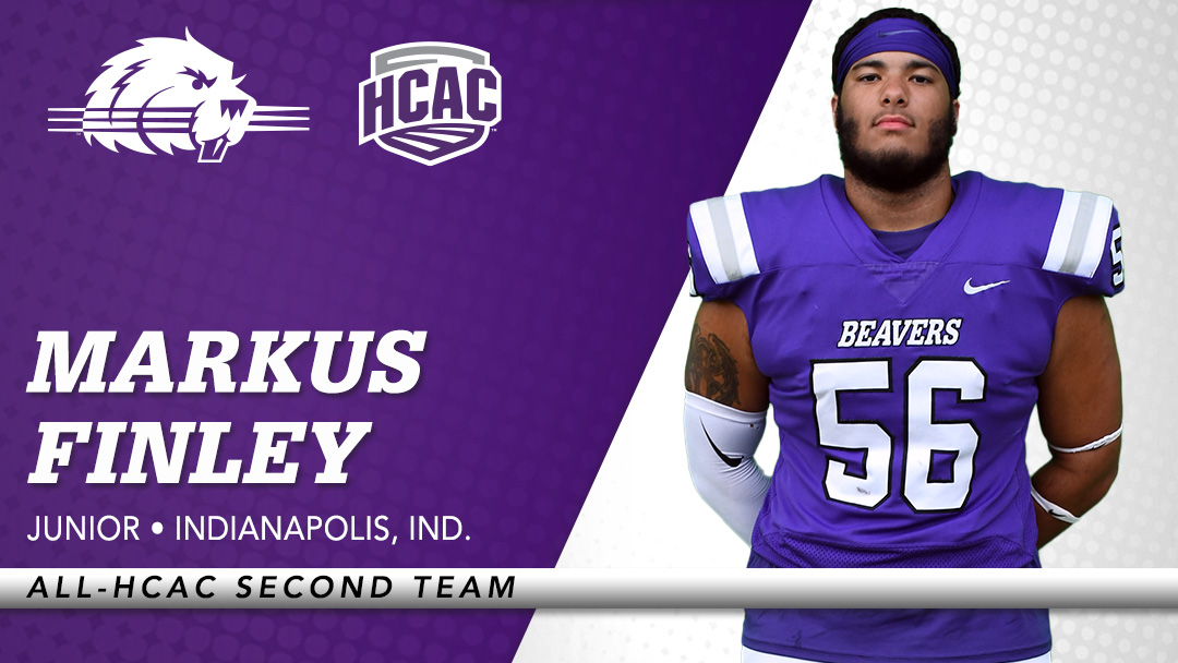 Congratulations to Markus on being named 2nd Team All-HCAC!  This is his 3rd time on the All-Conference team and is a leader on an Off. Line that ranks 7th in the Nation in fewest sacks allowed w/ 6!  #BTD