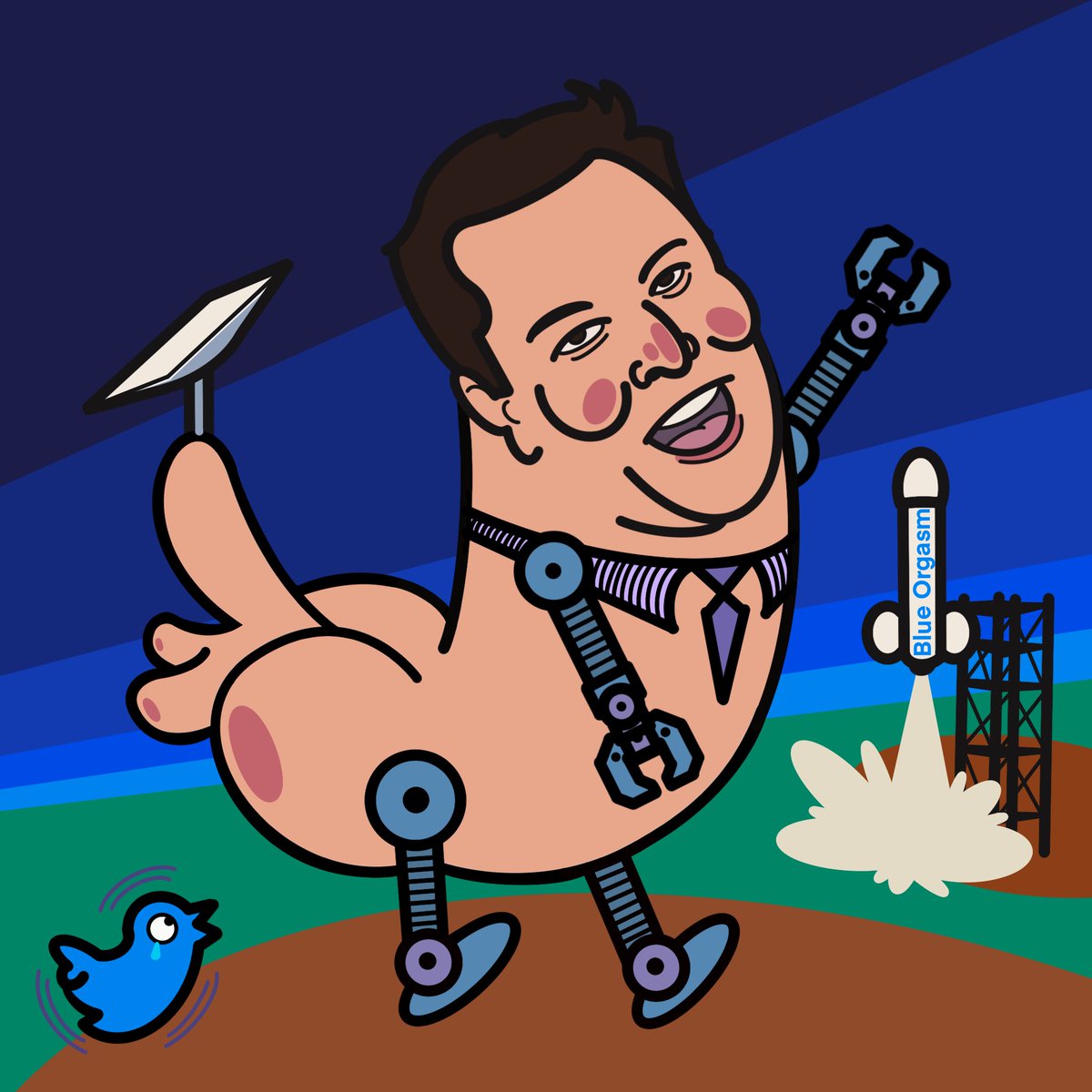 CaptainDickles's tweet photo. @tweetdeez757 @Dicklebuttsnft “These are going to the moon”-@DicklEmusk #MoonSocks @Dicklebuttsnft’s #Dicklebutts https://t.co/LkNqxH1EqM