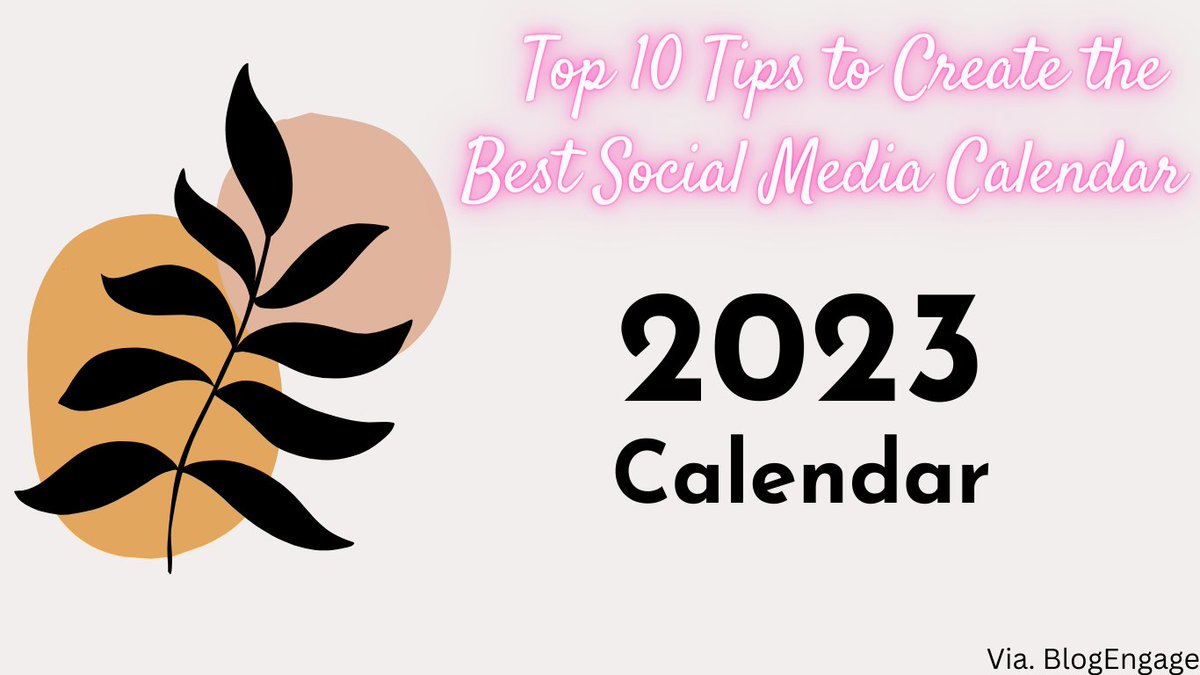 recocherry's tweet photo. Top 10 Tips to Create the Best #SocialMedia #Calendar #blogengage https://t.co/CbxwnVnt1B RT @blogengage https://t.co/dz3wVXggM2