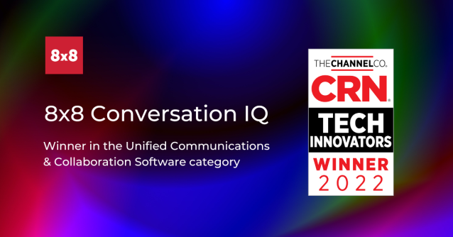 More recognition for <a href="/8x8/">8x8</a> innovation as 8x8 Conversation IQ is named a Winner of the 2022 <a href="/CRN/">CRN</a> Tech Innovator Awards in the #UnifiedCommunications &amp; #Collaboration Software category. Learn more here. #XCaaS #CCaaS #UCaaS #8x8PartnerLove bit.ly/3OdQ043