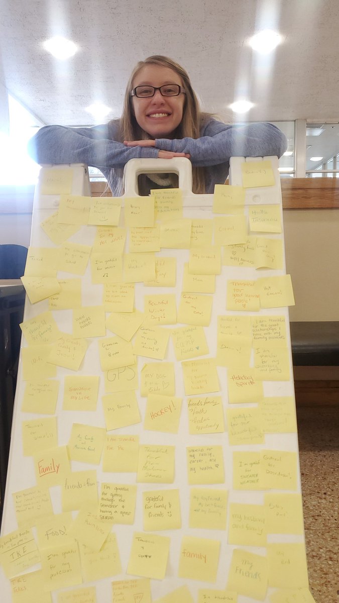 IsuCalm's tweet photo. Thanks for participating!!!! Loved to see students engaging and saying what they are grateful for!❤️Have a happy Thanksgiving break Bengals and see you all back in 10 days!
#Thanksgiving
#Grateful 
#Thankful https://t.co/LLJWzWel1k