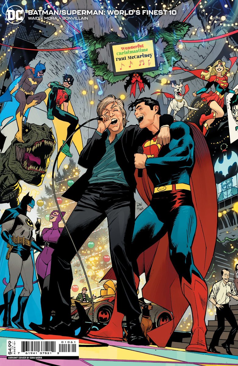 「Batman, Superman and Paul McCartney! cov」|Dan Moraのイラスト