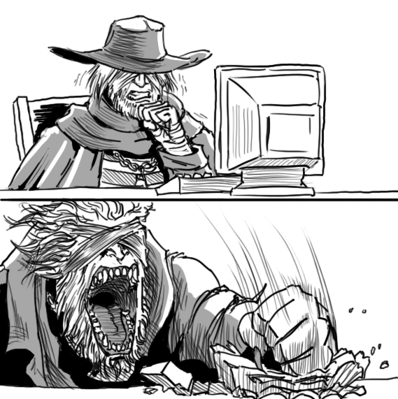 me watching twitter go down in flames after I finally attained a decent audience 