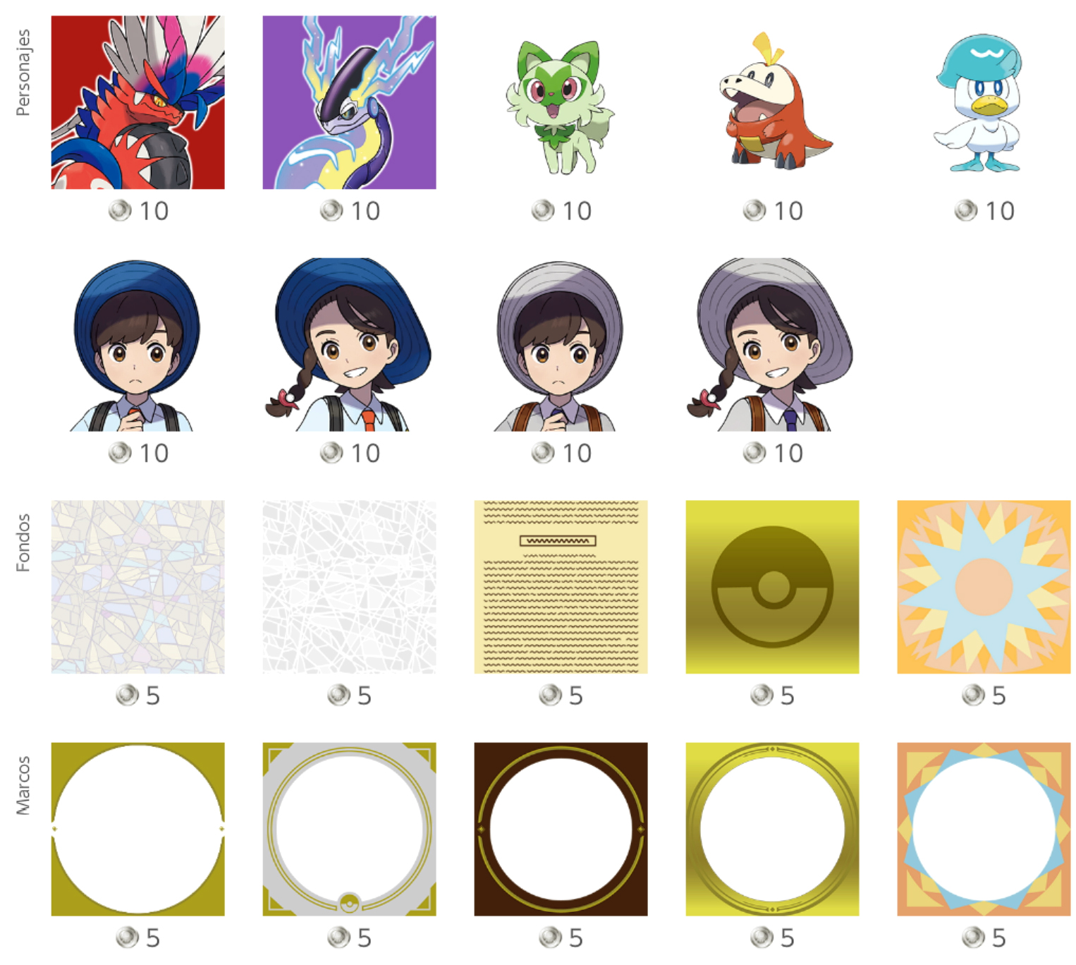 PokéXperto on Twitter "Opciones de Avatar a la venta en Nintendo