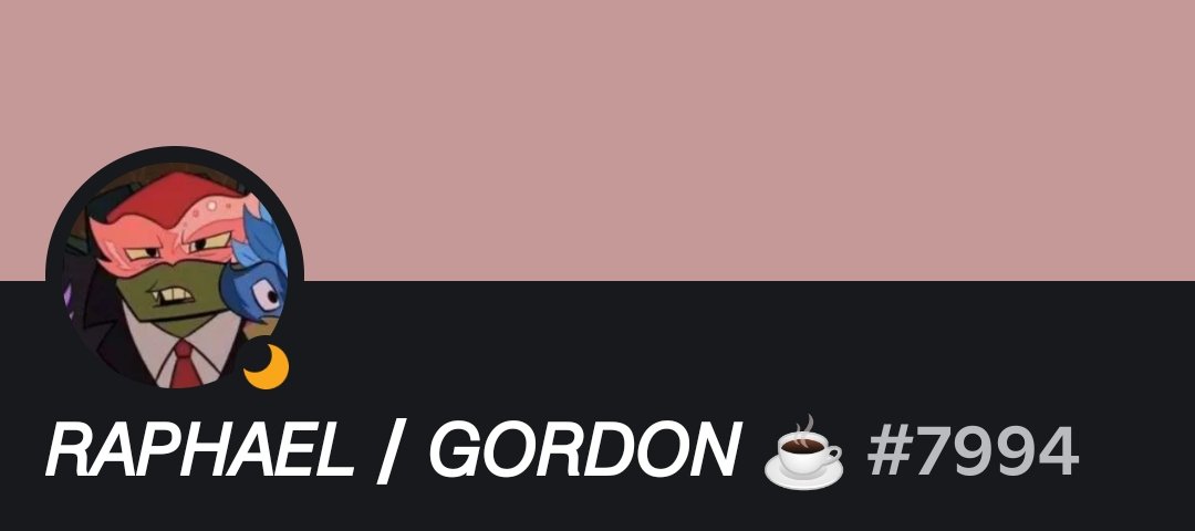 MultiGordon.⠀

Even though it's in my carrd
Have my discord anyways

𝘙𝘈𝘗𝘏𝘈𝘌𝘓 / 𝘎𝘖𝘙𝘋𝘖𝘕 ☕#7994