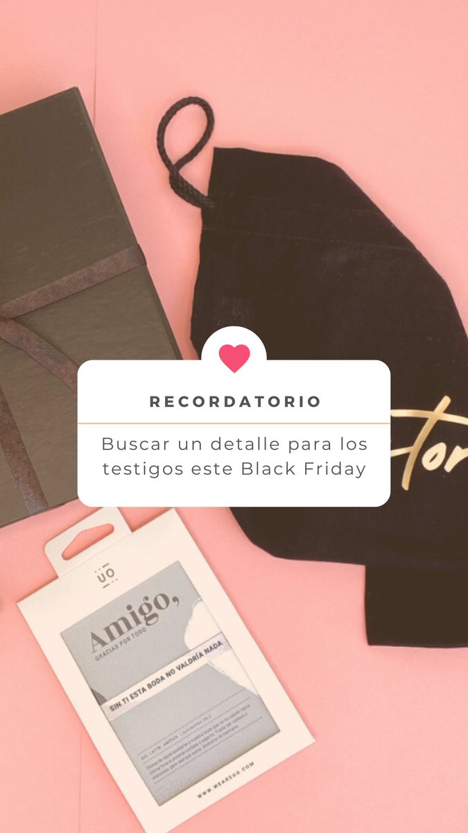 Ellahbox's tweet image. ¿Os casáis y queréis pedirle a vuestros amigos que sean vuestros testigos? 
¡Hacedlo con un detalle! 

ellahbox.com/products
 Aprovechad nuestros descuentos de hasta el 50% este #BlackFridayWeek 🫶🏽

#FelizSabadoATodos