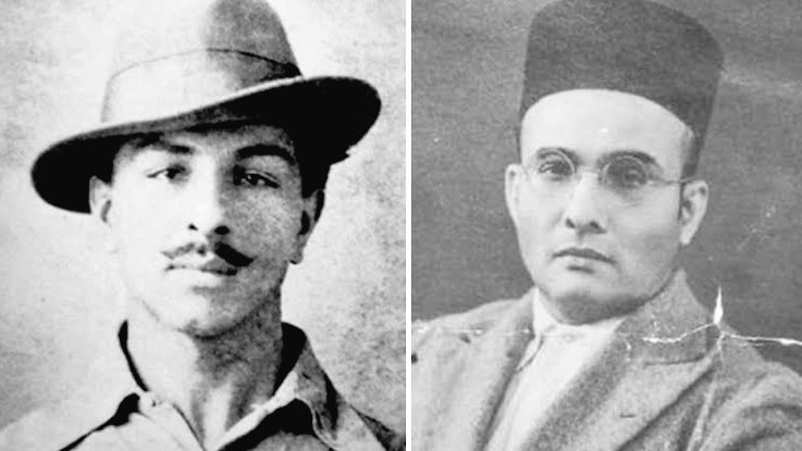 "हमारे साथ राजनीतिक बंदी जैसा ही व्यवहार किया जाए और फांसी देने की जगह गोलियों से भून दिया जाए।" -भगत सिंह 

"हमें छोड़ दिया जाए तो आजीवन क्रांति से किनारा कर लेंगे।" -सावरकर