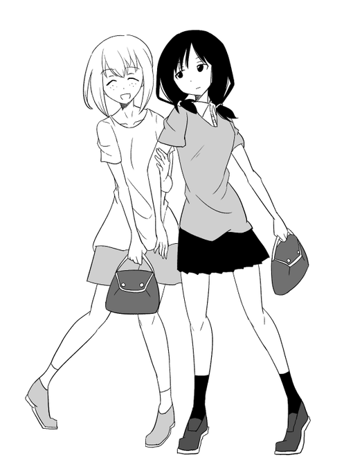 昔の絵ほっそ!今の絵ふっと! 