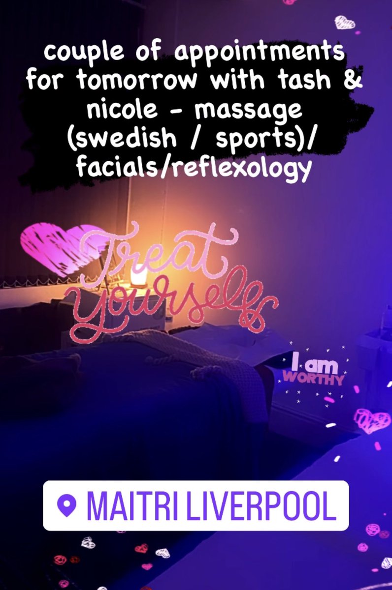 We have a couple of appointment opened up with our amazing therapists Tash &amp; Nicole - call or book online