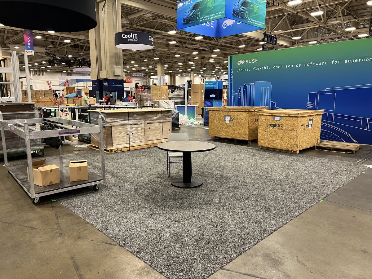 Mark Parsons (@mark_epcc) on Twitter photo #SC22 is officially over. You’ll never find anything again in the crates <a href="/adrianjhpc/">Adrian Jackson</a> ….soz #SC22 is officially over. You’ll never find anything again in the crates <a href="/adrianjhpc/">Adrian Jackson</a> ….soz