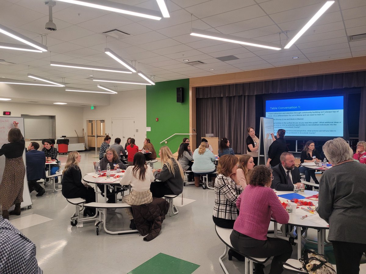 Humbled and honored to learn from and alongside educators at FACES of Aroostook County! The ideas and energy generated from aspiring and current educators inspires me! #teachmaine #teacherleader