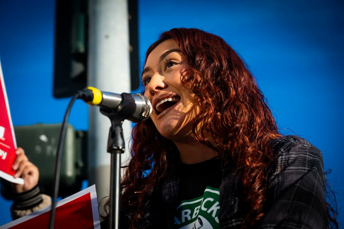 CAFastFoodUnion's tweet image. The Los Angeles County labor movement is rising up.

The American labor movement is rising up.

The global labor movement is rising up.

And we won't back down.

#redcuprebellion #fastgoodglobal #UnionsForAll