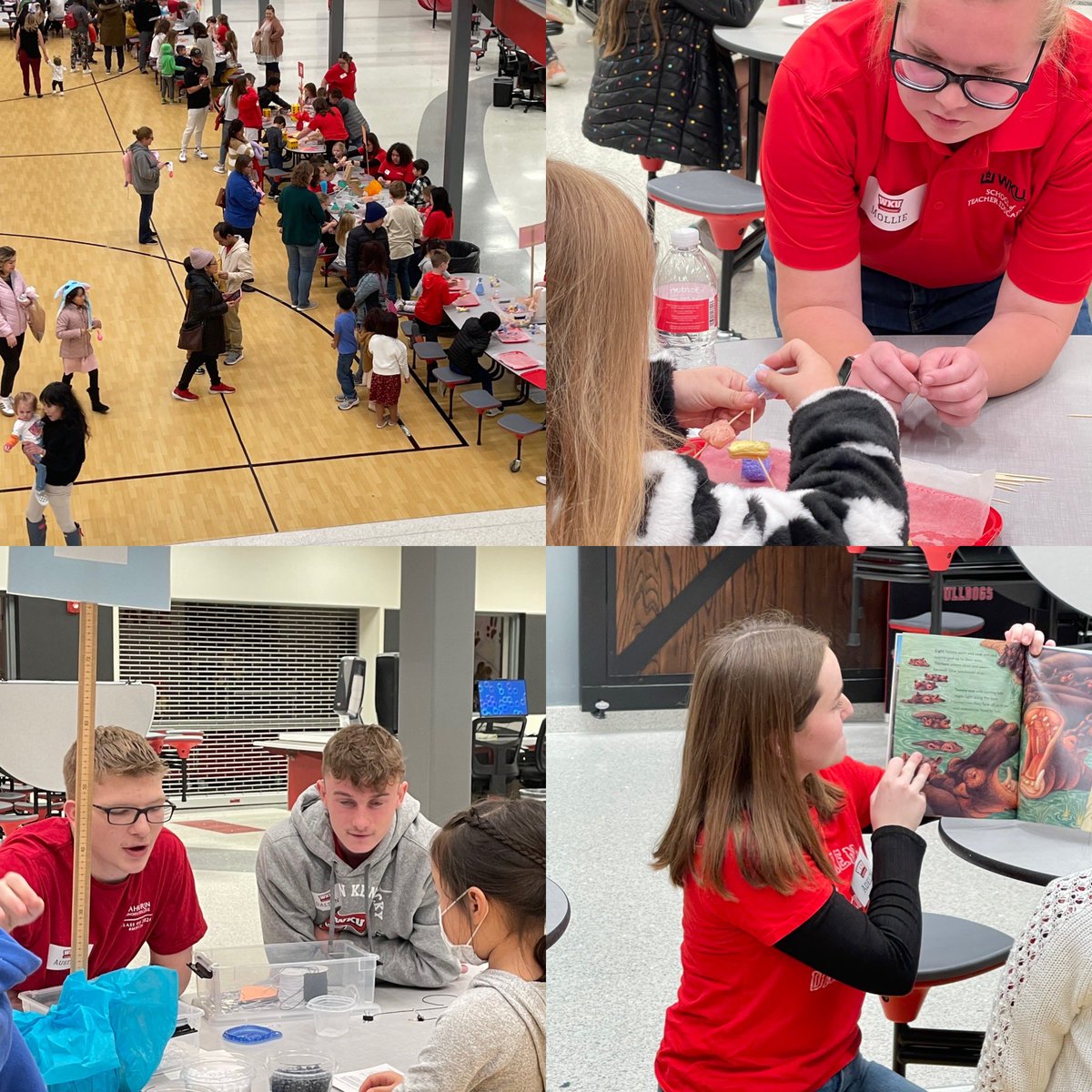 rudloff_teacher's tweet image. The 3rd of 3 amazing STEAM nights this evening and we had SO much fun learning together. @WKUCEBS EDU 250 pre-service teachers were outstanding this week at Rockfield, Rich Pond and Warren Elementary leading learning stations and impacting our community. 🙌🏻@CatPoteet @m_cubed314