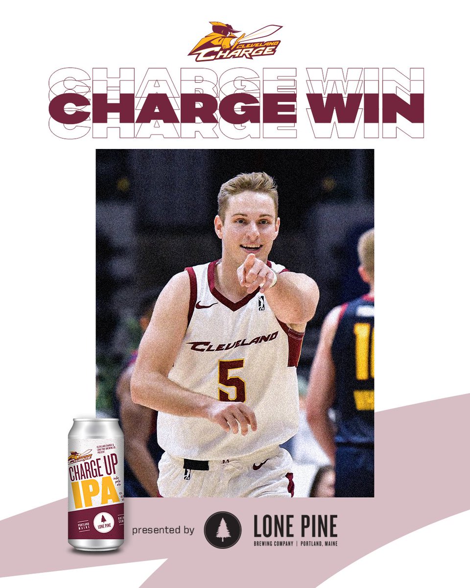 Cleveland Charge (@chargecle) on Twitter photo That winning feeling tastes just as good as the new <a href="/LonePineBeer/">Lone Pine Brewing Co</a> Charge Up IPA!
#ChargeUp That winning feeling tastes just as good as the new <a href="/LonePineBeer/">Lone Pine Brewing Co</a> Charge Up IPA!
#ChargeUp
