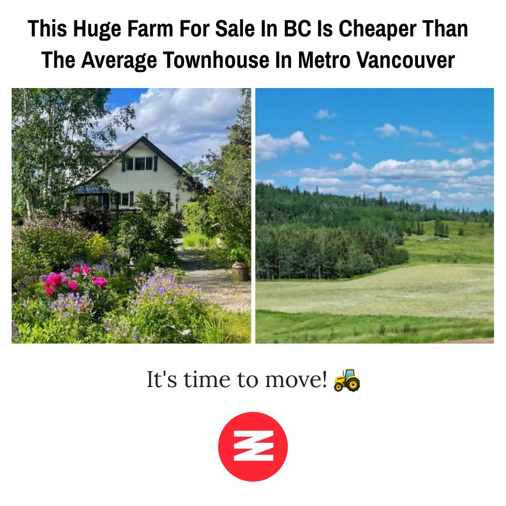 This Huge Farm For Sale In BC Is Cheaper Than The Average Townhouse In Metro Vancouver

Full Article Here! 👉  nar.city/rbyw

#narcitycanada
#canadanews
#canada